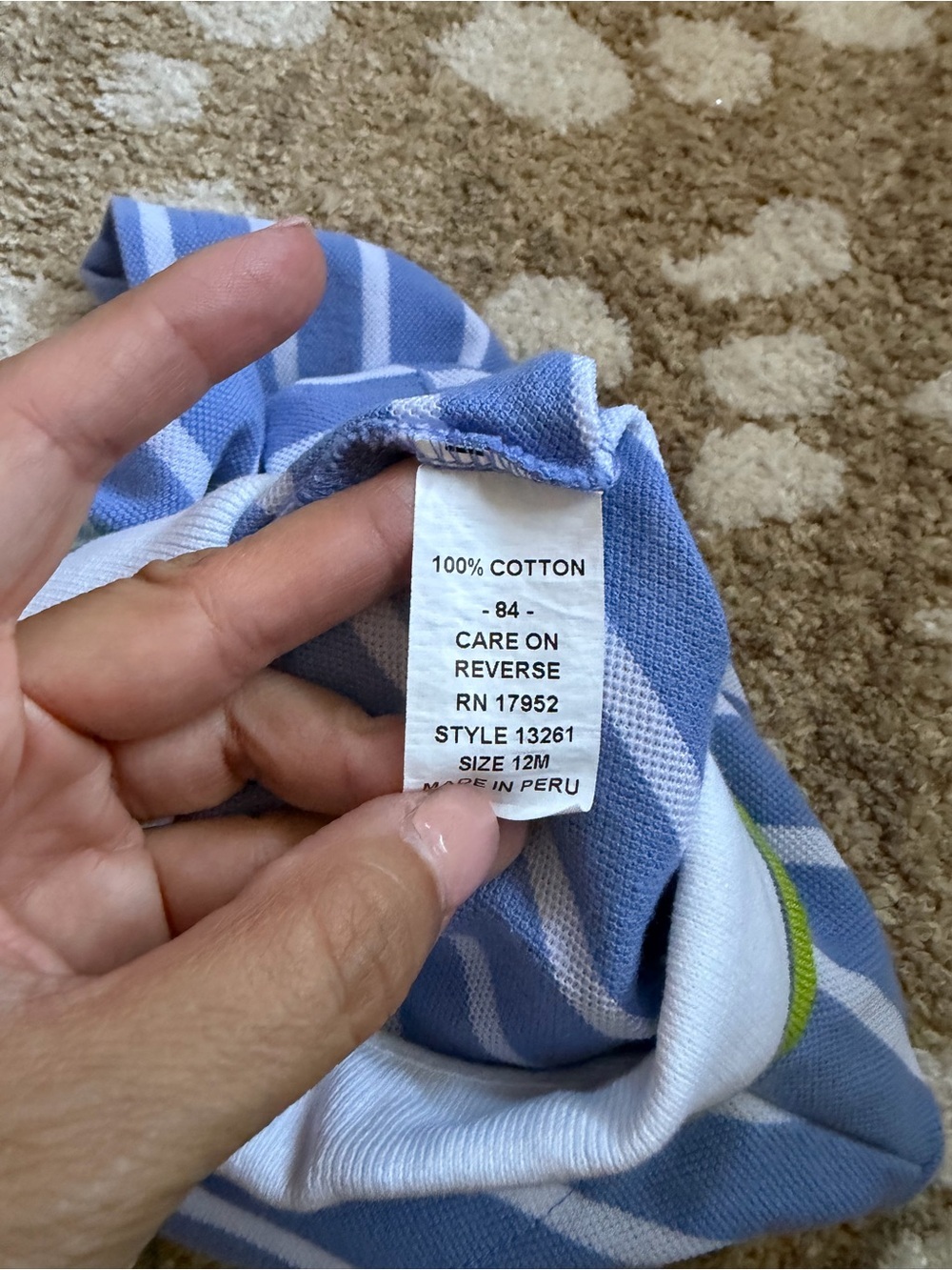 Florence Eiseman Boys Lizard Shortall Romper, 12 months - Picture 4 of 4